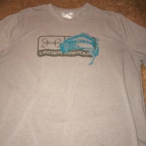 Under armor fishing t-shirt